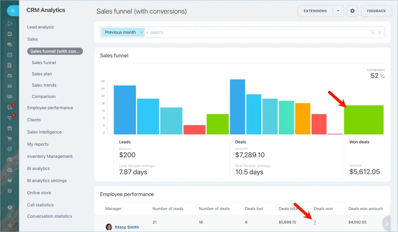 sales tracking software bitrix24