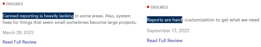 kekurangan infor erp