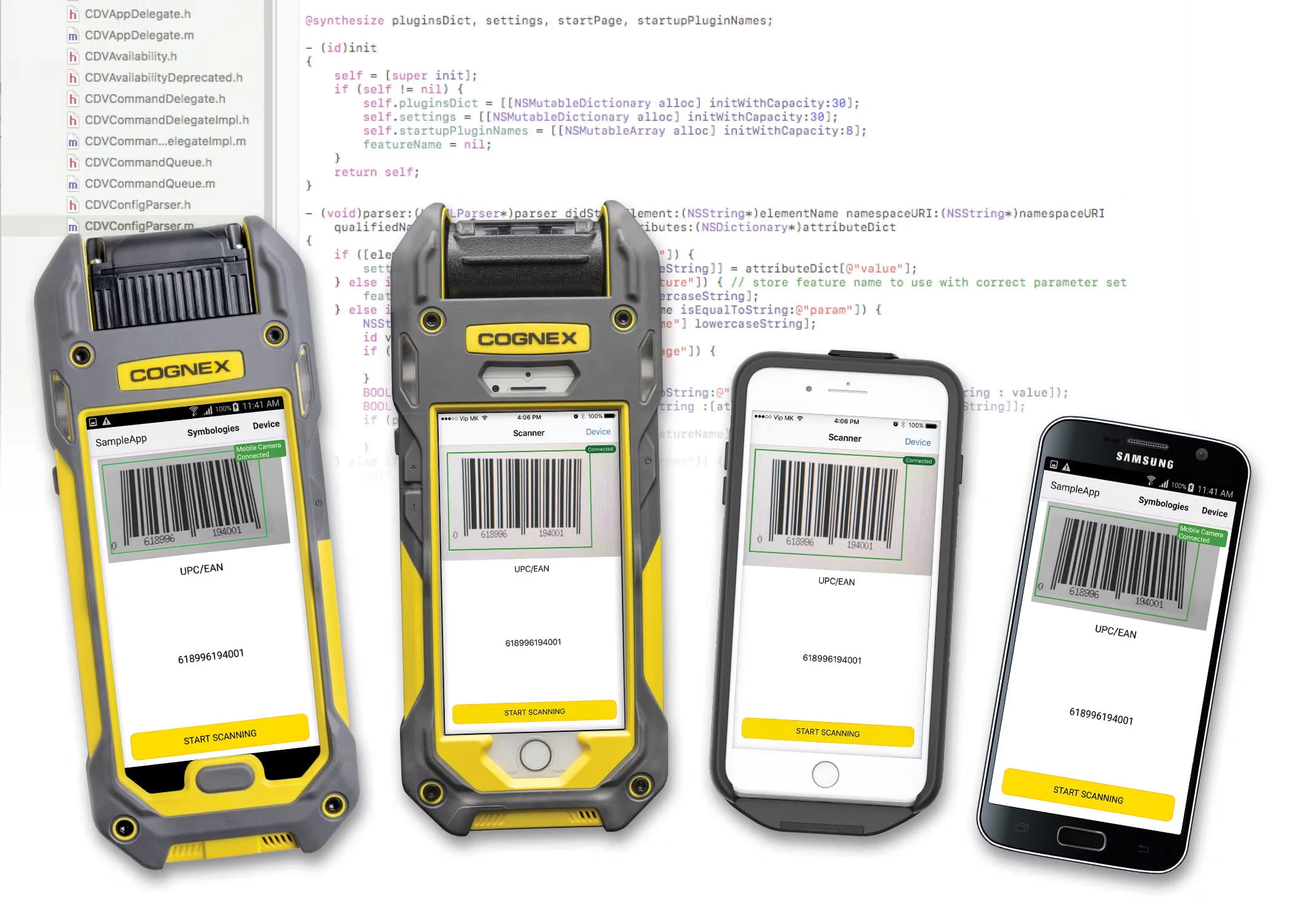 Aplikasi Scan Barcode Cognex Corporation