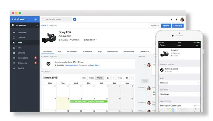 enterprise asset management software cheqroom