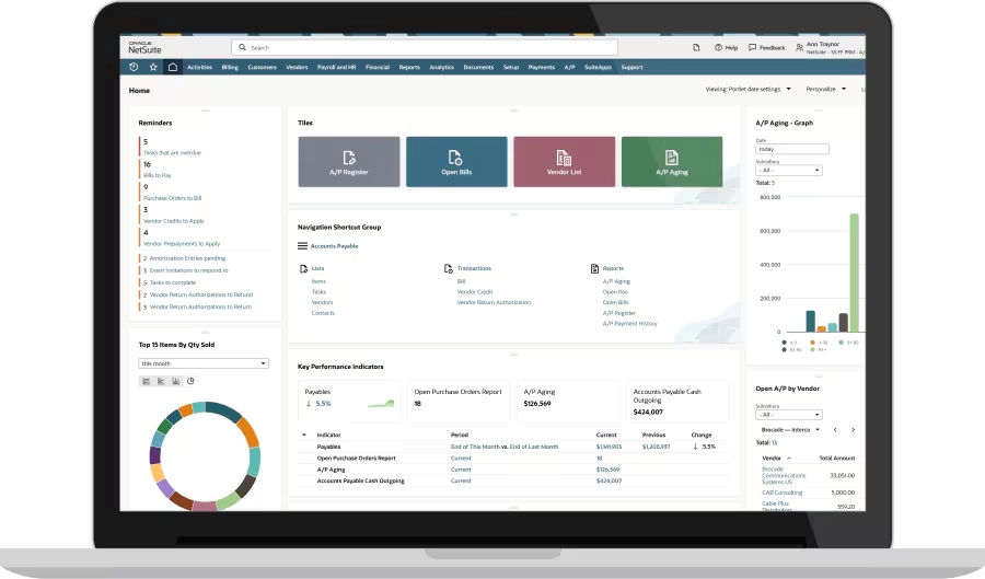 software accounting netsuite