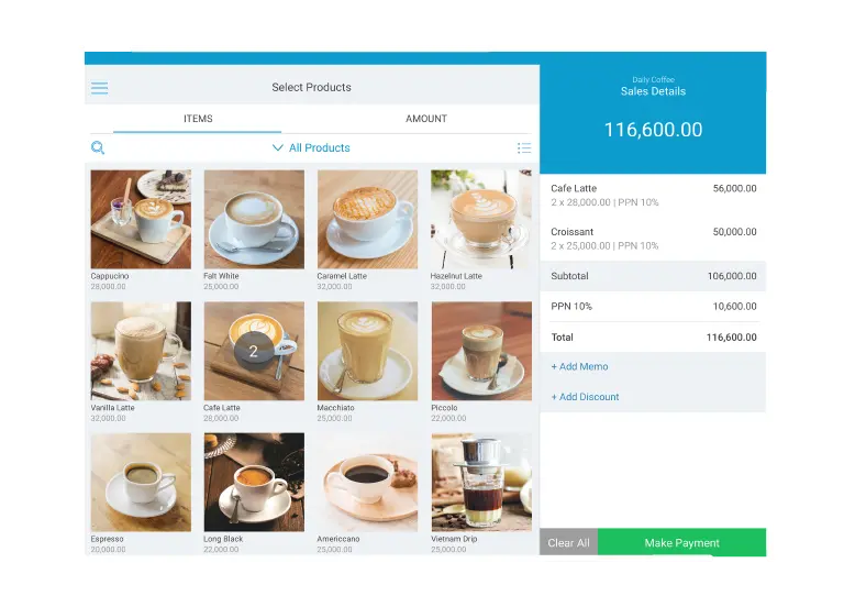 jurnal touch pos