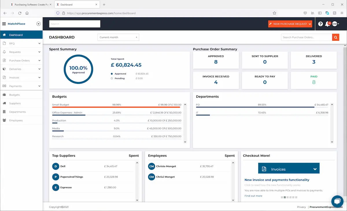 ProcurementExpress