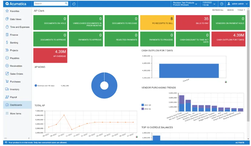 Acumatica Cloud ERP