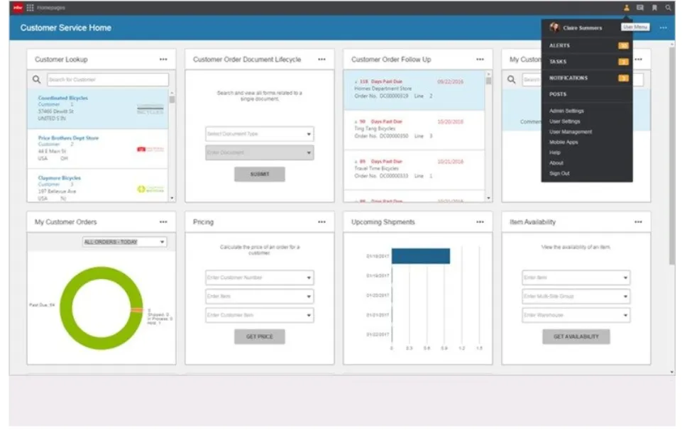 Infor CloudSuite Industrial (SyteLine) 