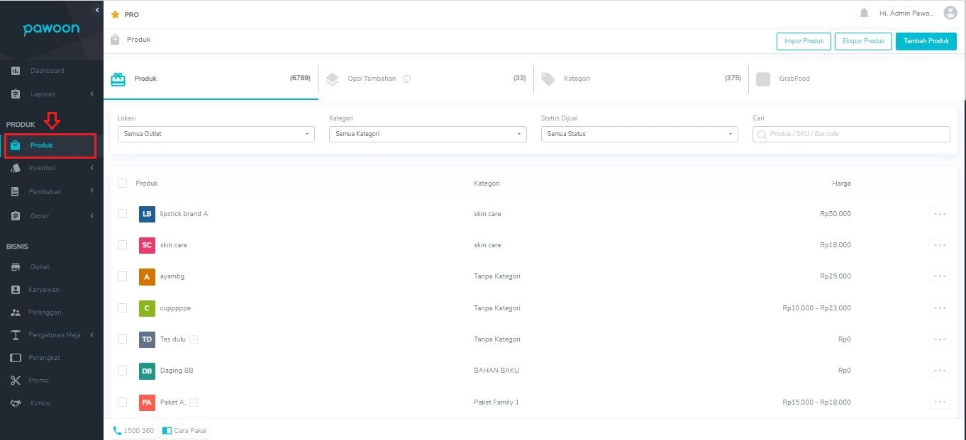 pawoon-dashboard