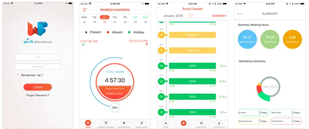 wifiattendance dashboard