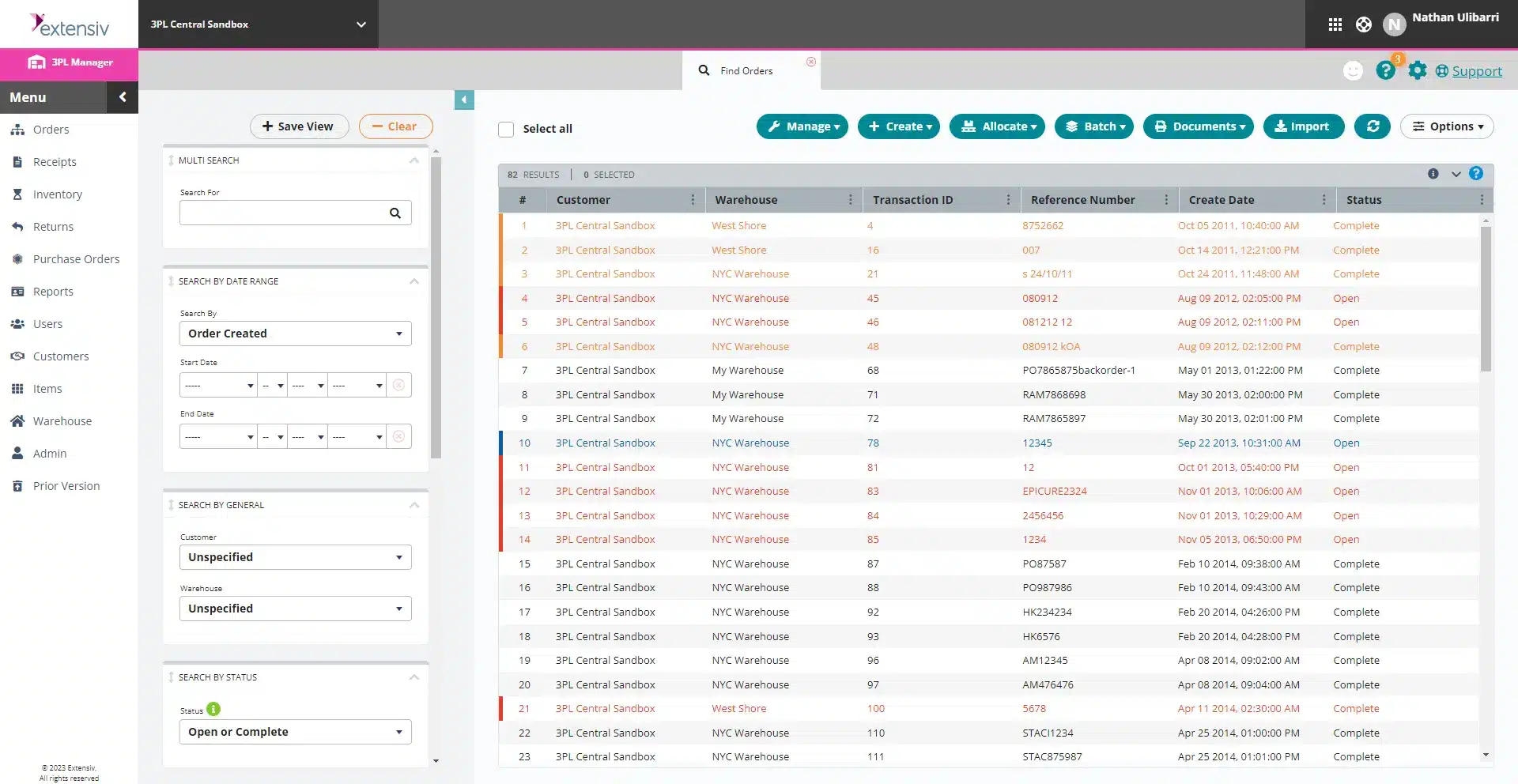 Aplikasi WMS Extensiv
