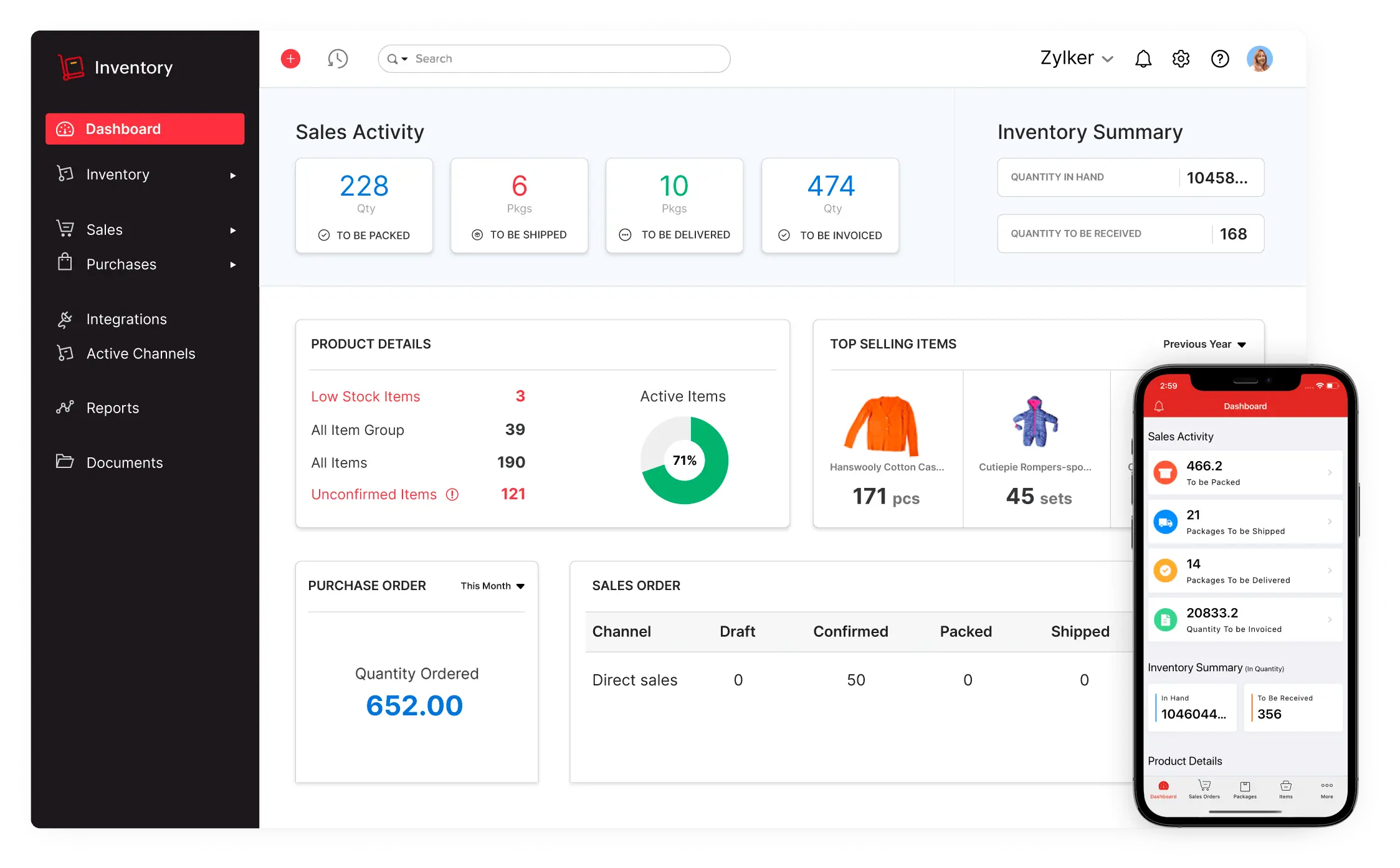 Aplikasi WMS Zoho