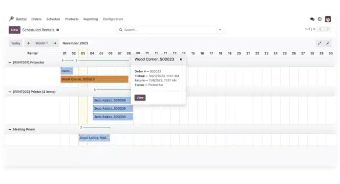 Software Rental Odoo