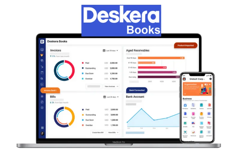Software Akuntansi Manufaktur Deskera Book