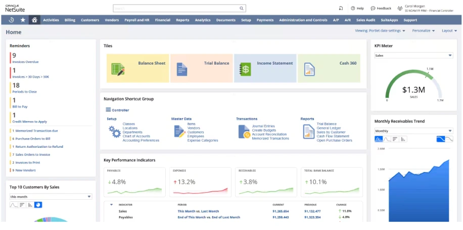 Software Akuntansi Manufaktur Netsuite