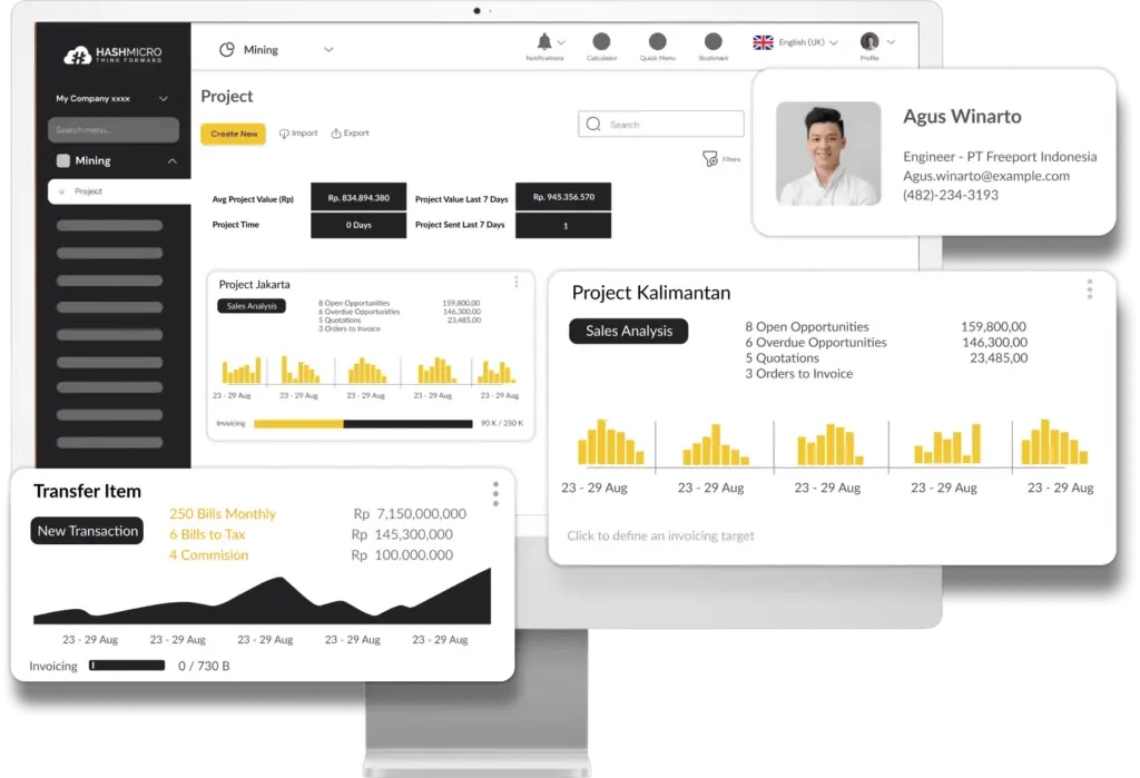 dashboard hashmicro mining